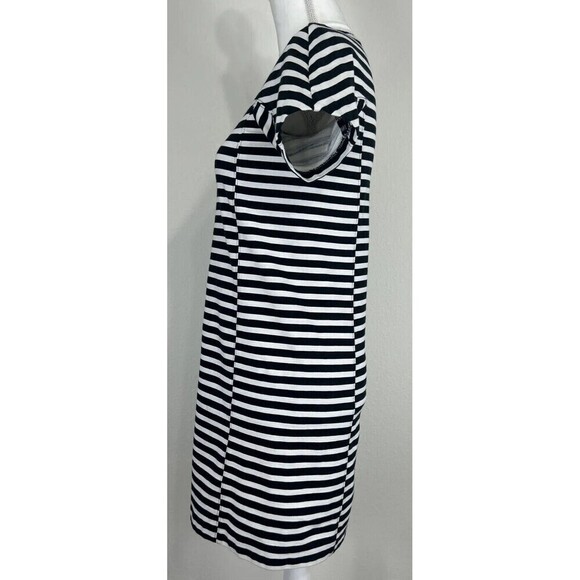 J. Crew Black & White Striped Mini Dress Size XXS (00) - Picture 9 of 12